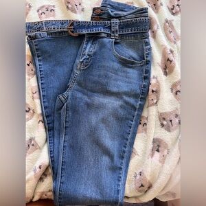 Super high waisted butt lifting Colombian jeans